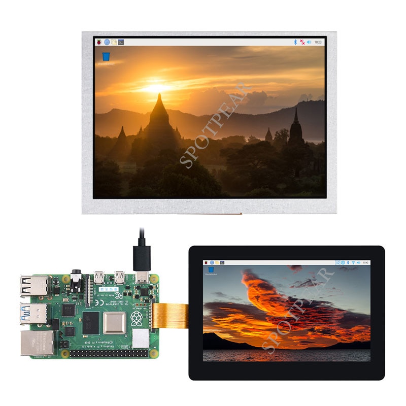   5 ġ MIPI DSI LCD 800  480 IPS ÷ ȭ,  ġ  ɼ